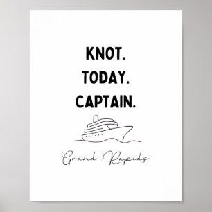 Poster Nó Hoje Capitão Cruzeiro Roupas Grand Rapids Mich