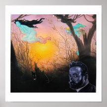 No início da noite: Coisas Assustadoras - Colagem