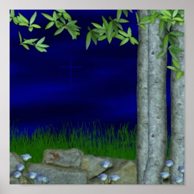 POSTER NO JARDIM (Frente)