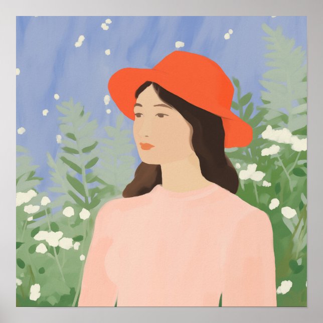 Poster No Jardim (Frente)