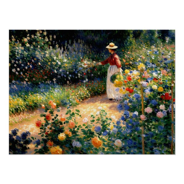 Pôster No Jardim (Frente)