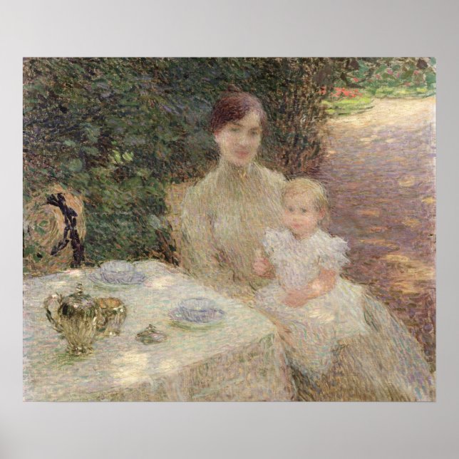 Poster No Jardim, 1904 (Frente)