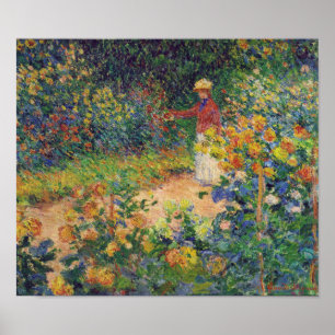 Poster No Jardim, Monet