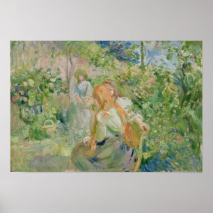 Poster No jardim na Roche-Placa, 1894