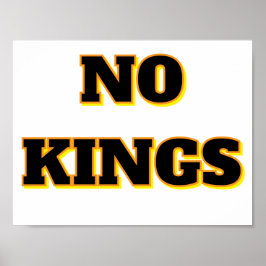 POSTER NO KINGS