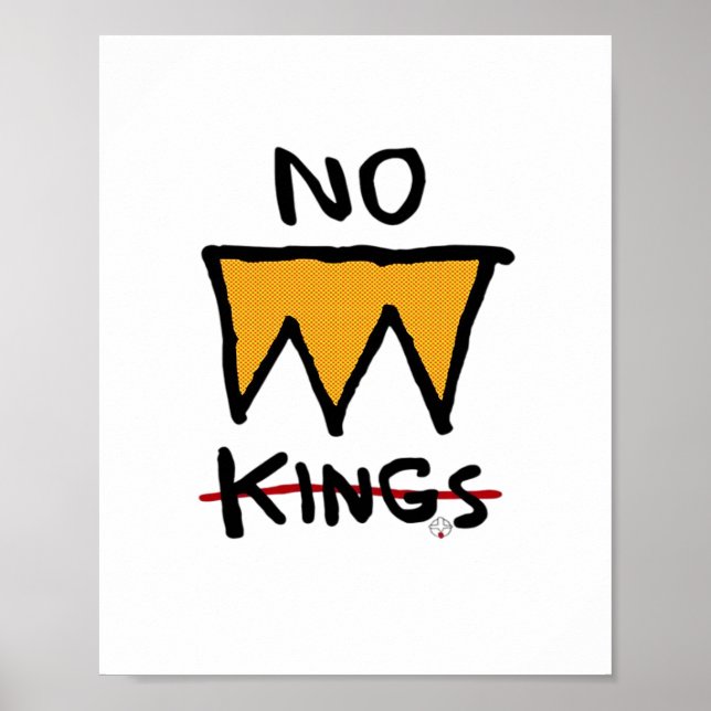 Poster No Kings Anti Classic (Frente)