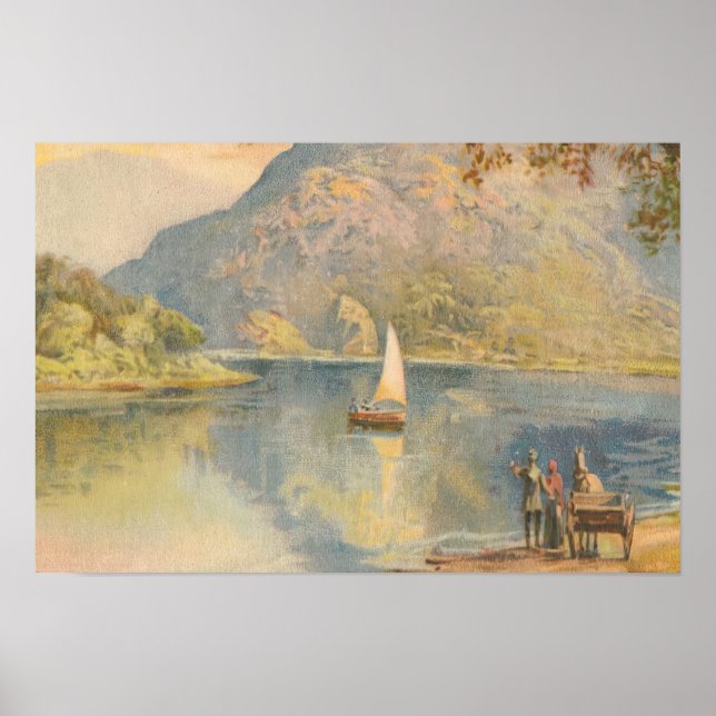 Poster No lago superior, Killarney (Frente)