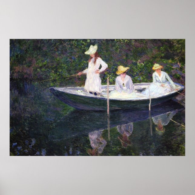 Poster No Latido - Claude Monet - 1887 (Frente)