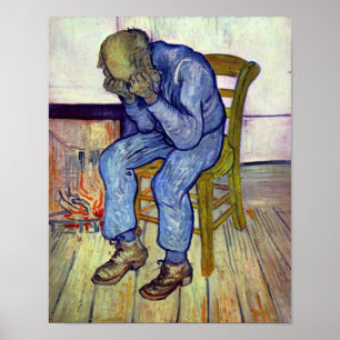 Pôster No limiar da eternidade por Vincent van Gogh