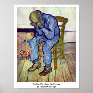 Poster No limiar da eternidade por Vincent van Gogh