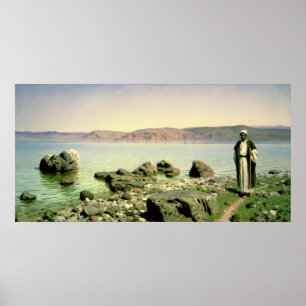 Poster No mar de Galilee, 1888