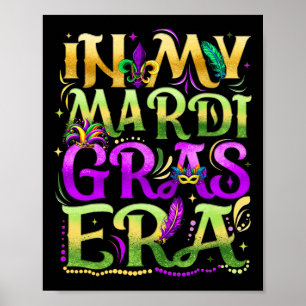 Poster No Meu Festival de Carnaval da Era do Mardi Gras F
