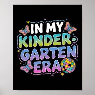 Poster No Meu Jardim De Infância, Groovy Volta Ao Ensino