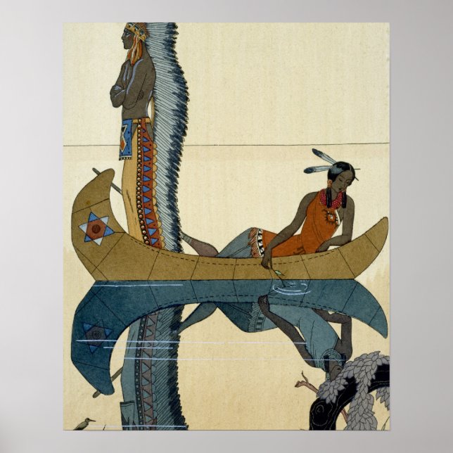 Poster No Missouri, 1922 (pochoir impressão) (Frente)