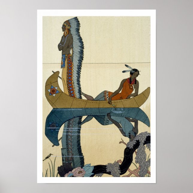 Pôster No Missouri, 1922 (pochoir impressão) (Frente)