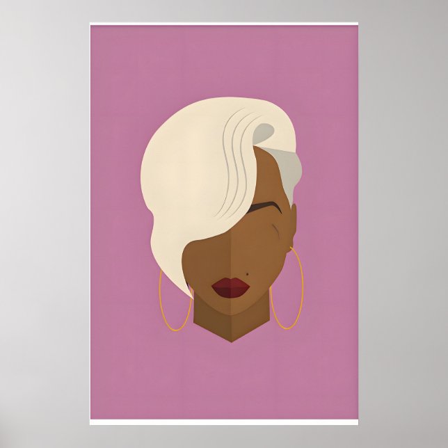 Poster No More Drama Inspired Original Icon Design Print (Frente)