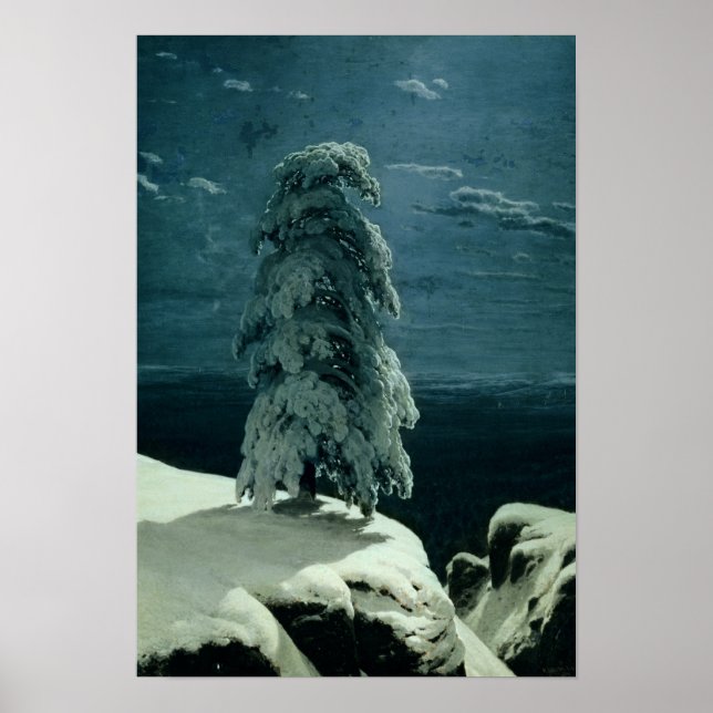 Pôster No Norte selvagem, 1891 (Frente)