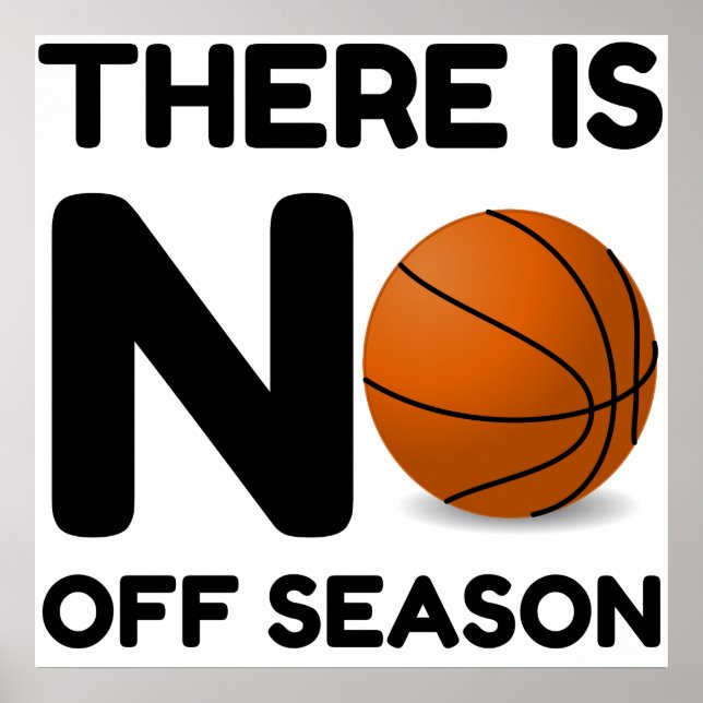 Poster No Off Season Basball (Frente)