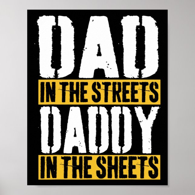 Poster No Pai Das Ruas, Dia Padre 39s (Frente)