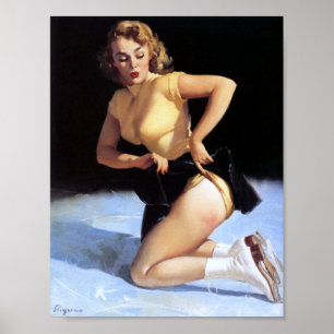 Pôster No Pin do gelo acima