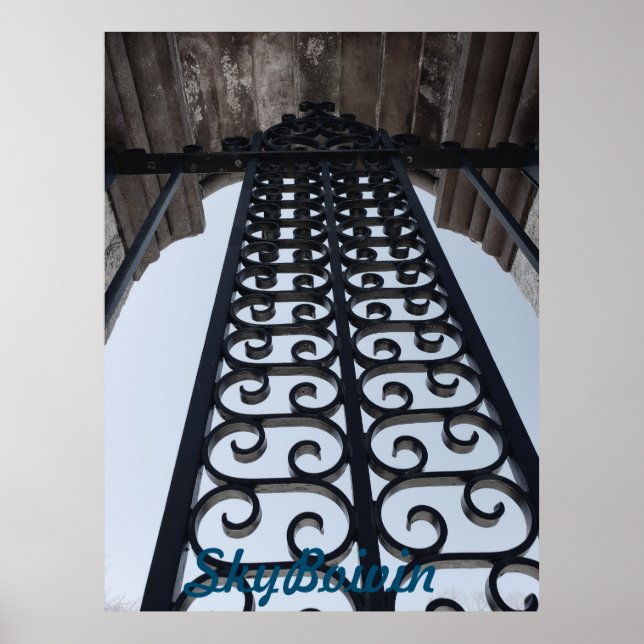 Poster no portão (Frente)