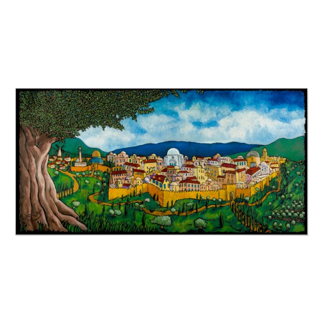 Pôster No próximo ano em Jerusalém, Jonathan Kis-lev Post (Frente)