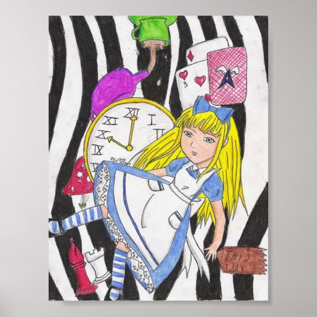 Pôster no rabíthole (Frente)