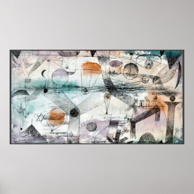 Poster No reino do ar (Frente)