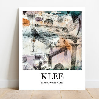 Poster No Reino do Ar 2 por Paul Klee