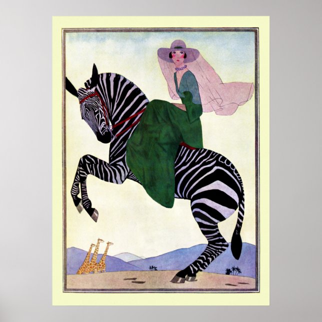 Pôster No Safari (Frente)