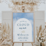 Poster No sinal de boas-vindas do Chá de panela Cloud 9<br><div class="desc">No sinal de boas-vindas do Chá de panela Cloud 9</div>