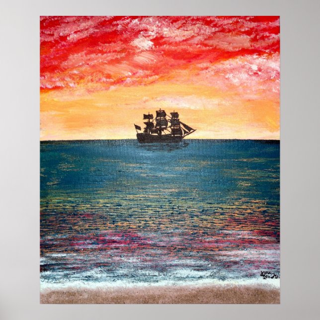 Pôster No Sol (Frente)