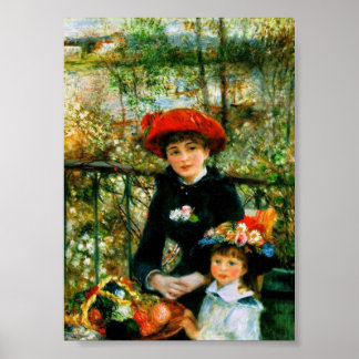 Poster No terraço de Renoir