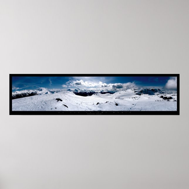 Pôster No topo do mundo (Frente)