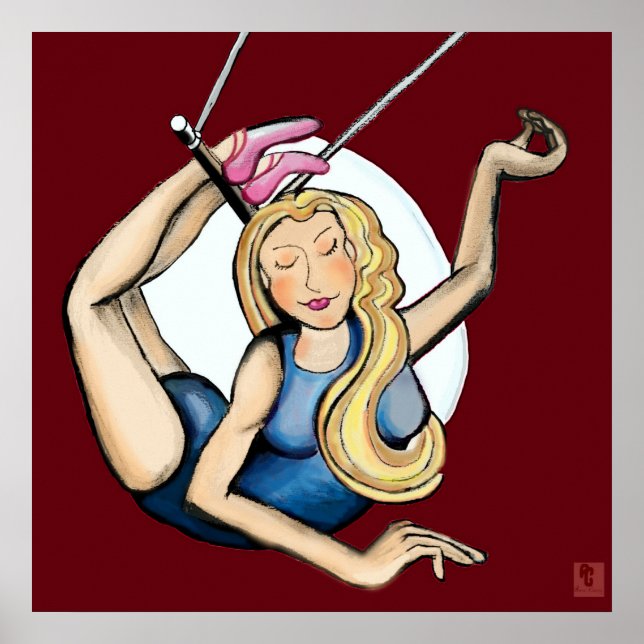 Pôster No trapézio voador (Frente)