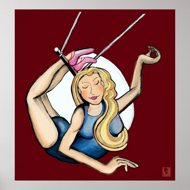 Pôster No trapézio voador (Frente)