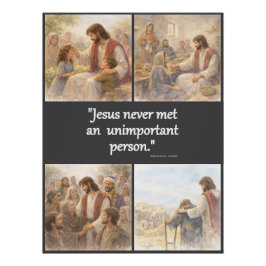 Pôster No unimportant person