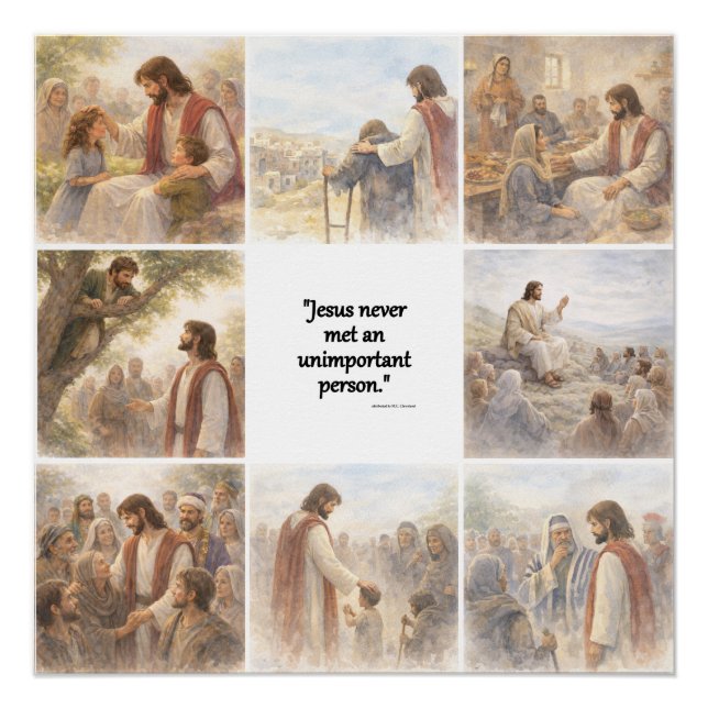 Pôster No unimportant person (Frente)