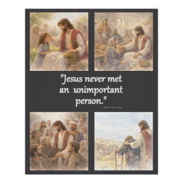 Pôster No unimportant person