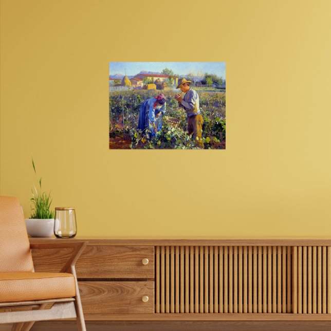 Poster No Vineyard Elin Danielson-Gambogi 1898 (Sala de Estar 2)