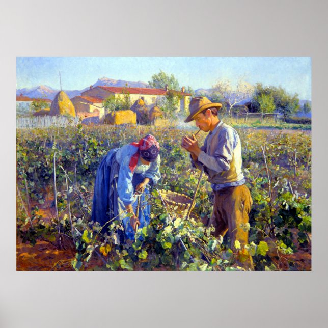 Poster No Vineyard Elin Danielson-Gambogi 1898 (Frente)