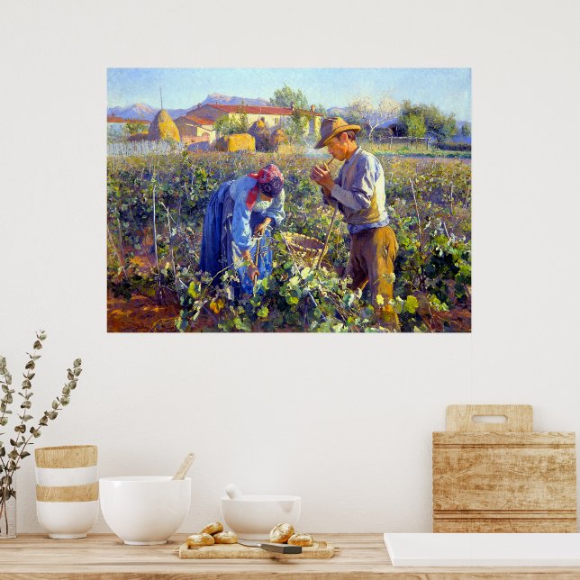 Poster No Vineyard Elin Danielson-Gambogi 1898 (Cozinha)