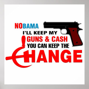 Pôster NOBAMA - Mantenha a mudança!