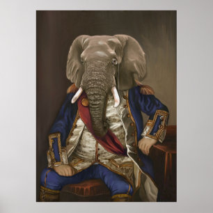 Poster Noble Beasts - Dandy Elephant
