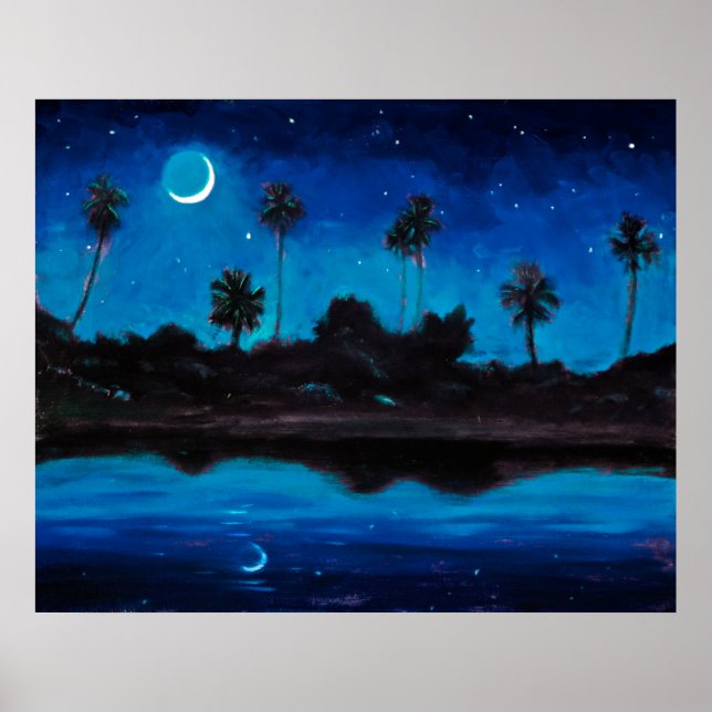 Pôster Nocturna da selva (Frente)