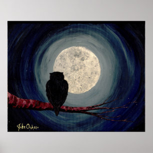 Pôster ~ NOCTURNO dos COMPANHEIROS (arte da lua da