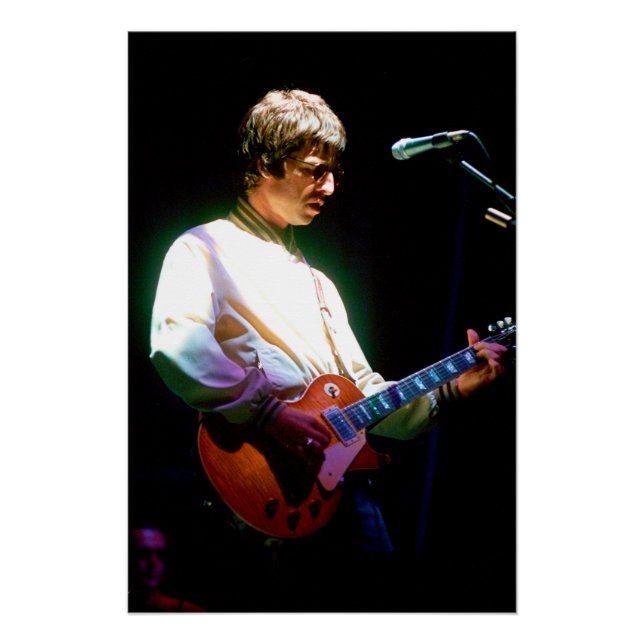 Pôster Noel Gallagher Oasis Reading Rock Festival (Frente)