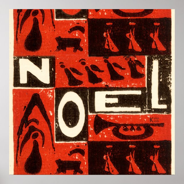 Poster Noel Red (Frente)