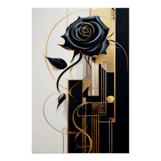 Pôster Noir Blossom (Frente)