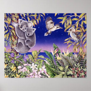 Poster Noite australiana